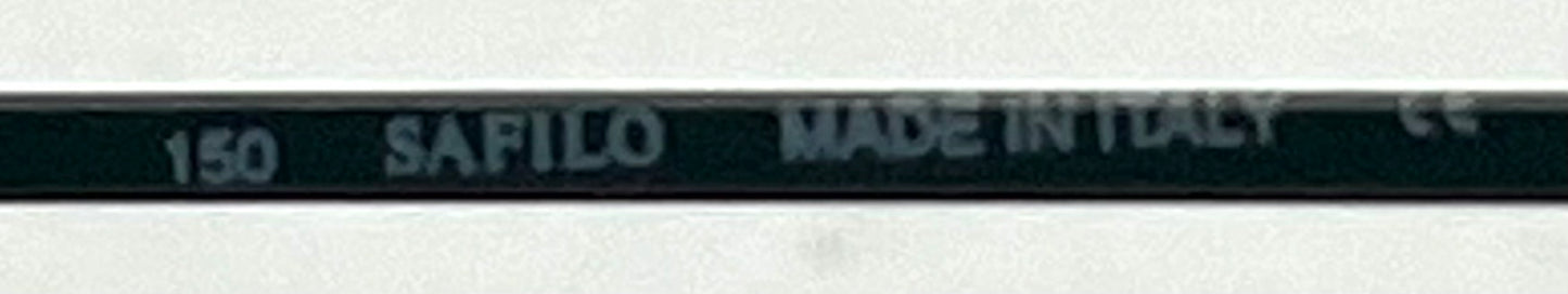 Safilo Team 7821 1FB Vintage Black Metal Sunglasses-New Gradient Tinted Custom Lenses-Unworn