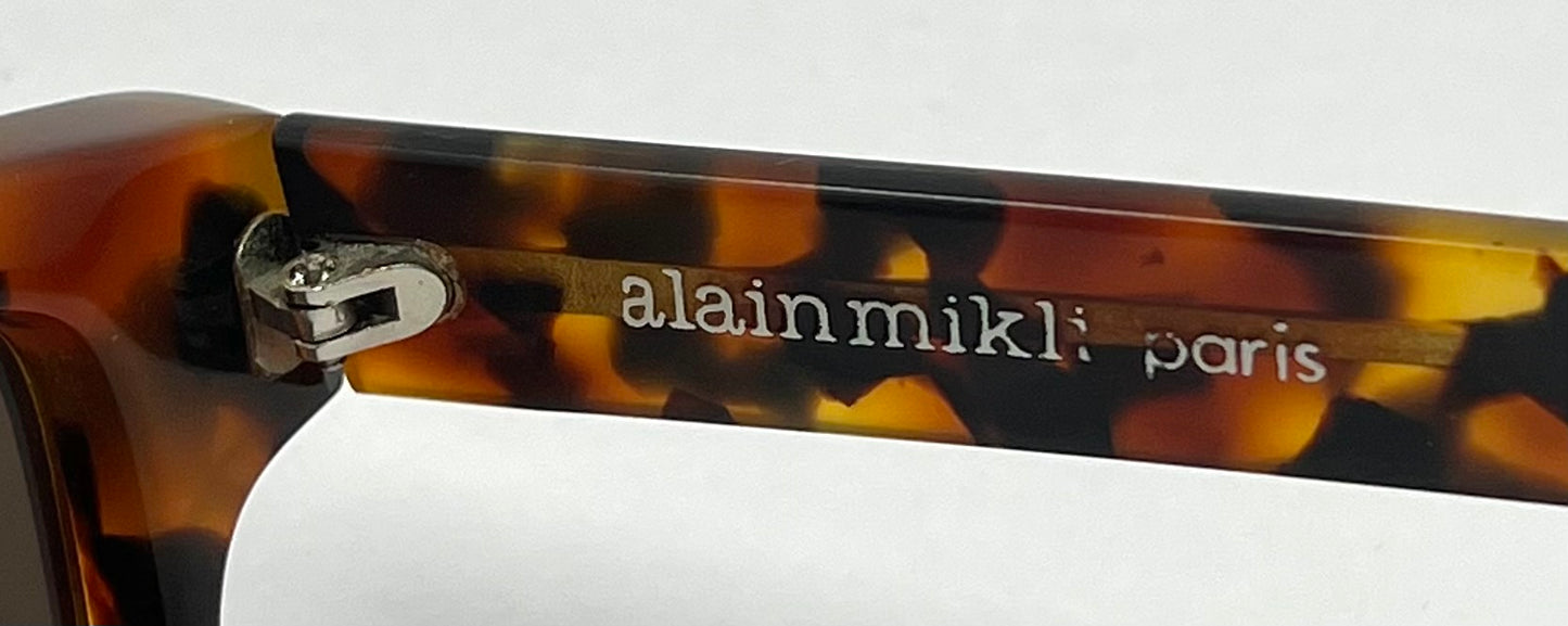 Alain Mikli Paris 1104 281 Vintage Tortoiseshell Sunglasses France