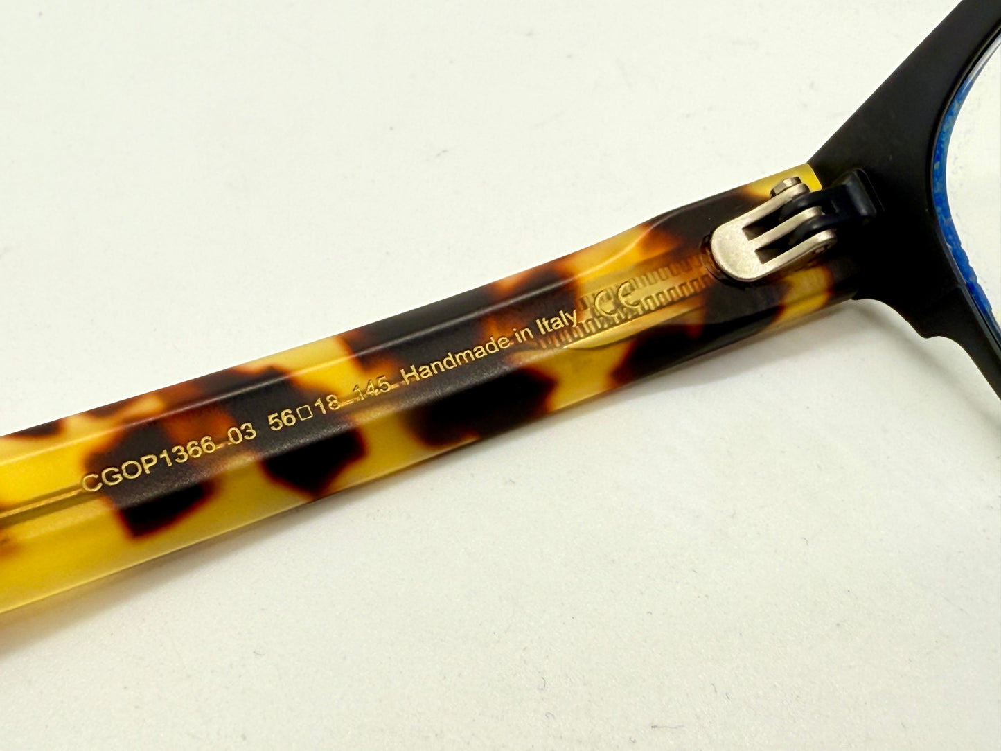 Cutler And Gross Cgop1366-03-Matte Black|Tortoise-56Mm-Handmade In Italy-Full Kit