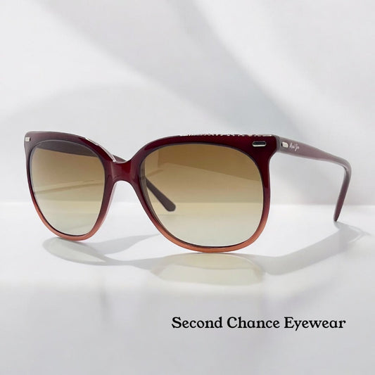 Vintage Maui Jim Cat-Eye Gradient Sunglasses – Made in France – Original Lenses