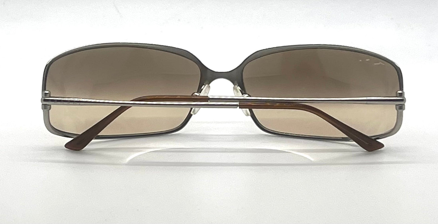 Prada SPR57E 1AP651 Vintage Sunglasses-Brown Mirror Lens-Italy 65-15