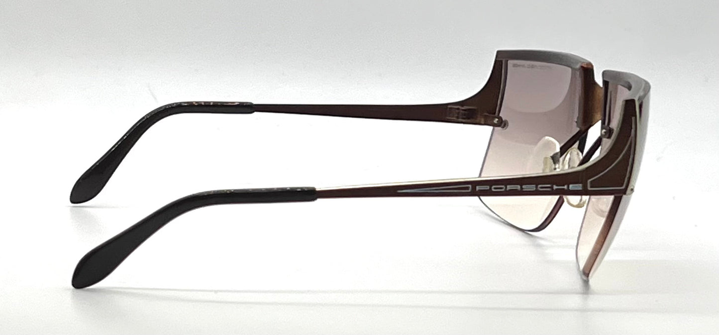 Porsche Design 907GW Unworn Rare 90s Shield Sunglasses Gradient-Japan