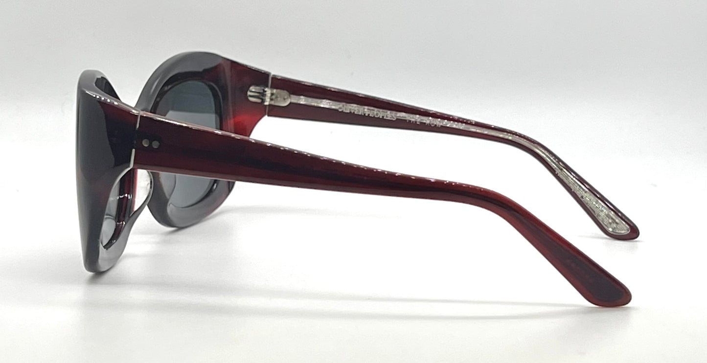 Oliver Peoples “THE ROW” Edina OV5441SU-Unworn/Full Kit-Bordeaux Sunglasses