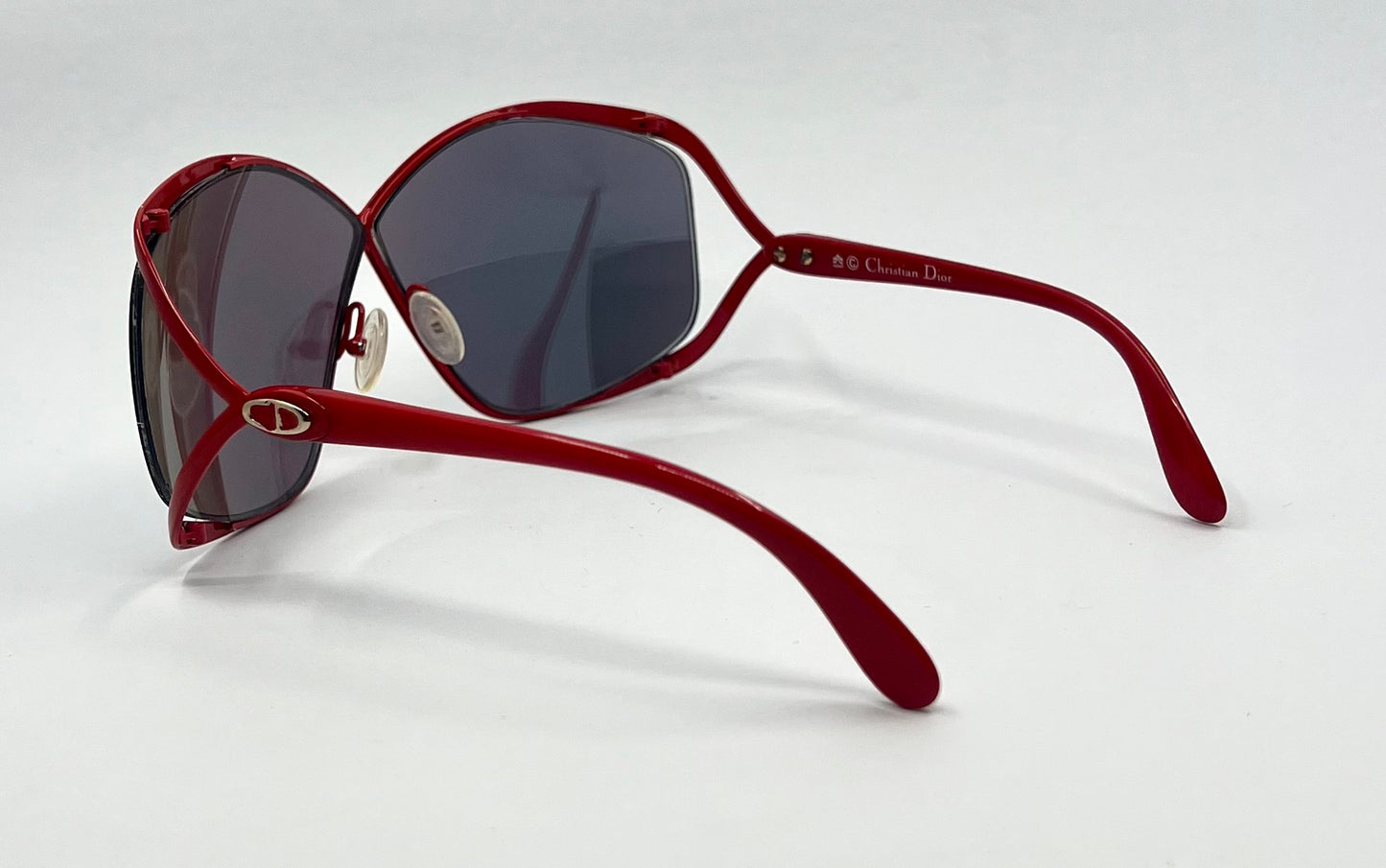 CHRISTIAN DIOR 2056 30-Vintage Red Optyl Sunglasses-67mm – Space Age Tint