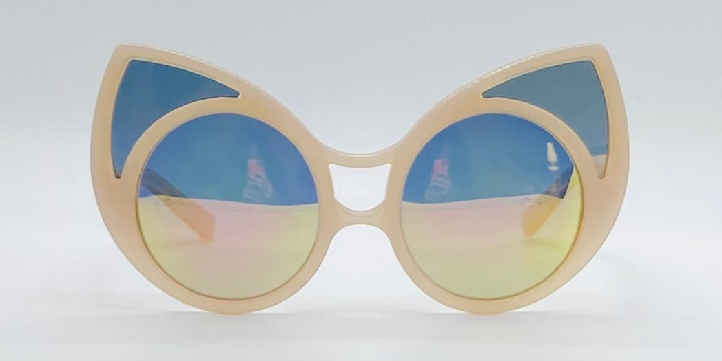 Linda Farrow Gallery X Khaleda Rajab & Fahad Almarzquq Kr|1|10 Cat-Eye Sunglasses – Cat 3 Lenses, Made In Japan
