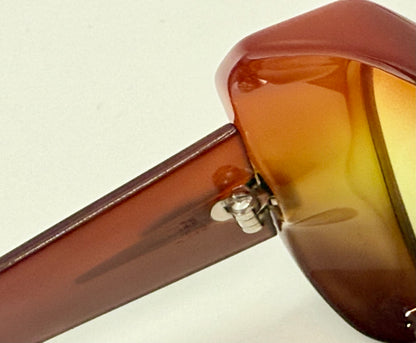 Christian Dior DO4 1970s Oversized Sunglasses w/New Tri-Gradient Tinted Lenses