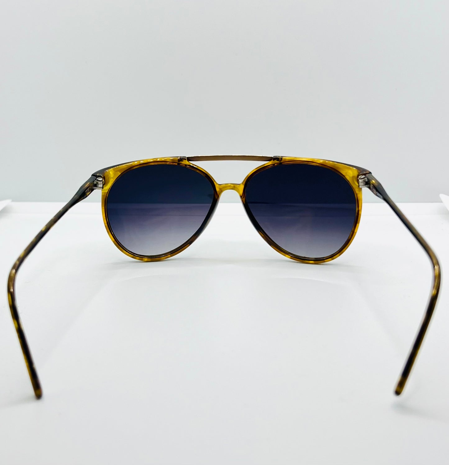 Carrera 5332 12 Vintage Sunglasses-Amber Aviator w| New Custom Gradient Lenses