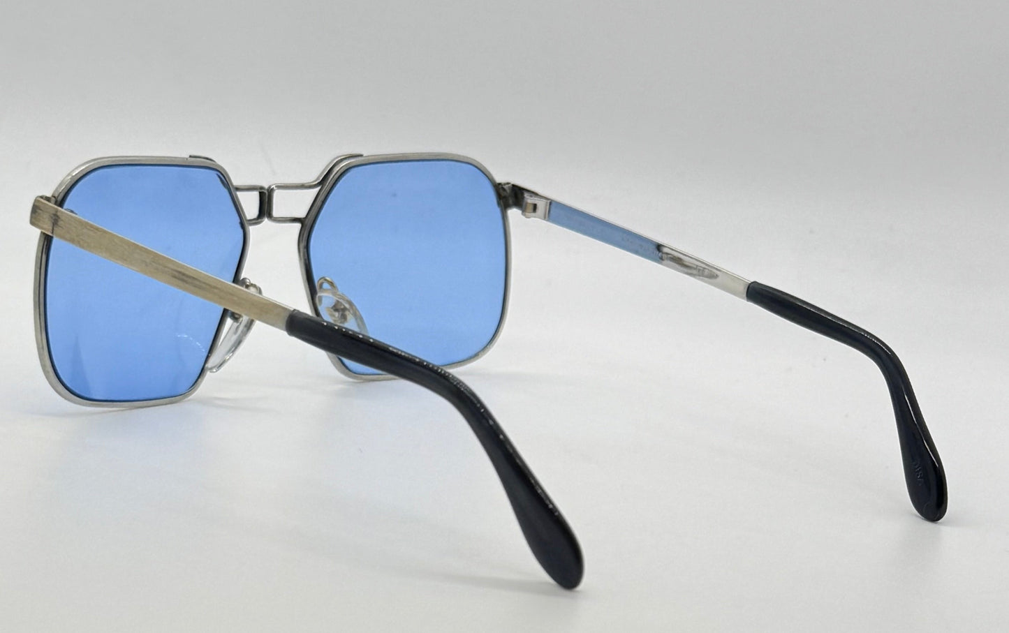 Neostyle FLEET Vintage Metal Sunglasses-New Blue Tinted Custom Lenses