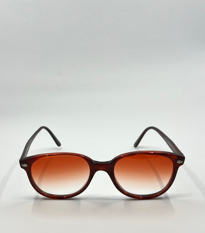 The 1980S Persol Ratti P 51|72 Vintage Sunglasses W|New Crimson Gradient Tinted Custom Lenses