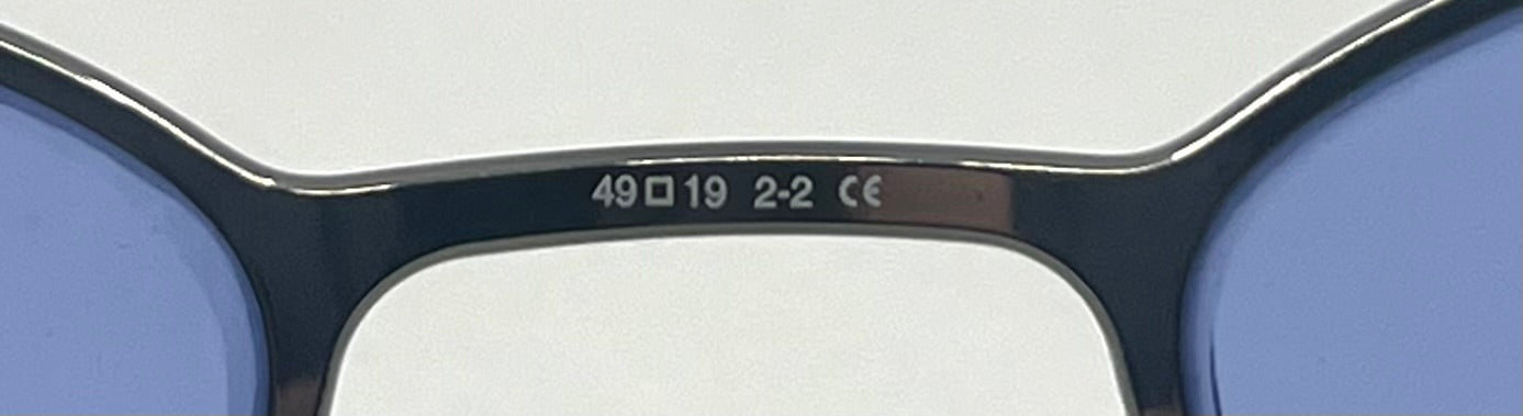 Gucci GG1668 836 Y2K Vintage Oval Sunglasses w/New Custom Light Blue Lenses