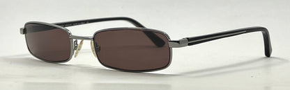 Giorgio Armani GA272-Y2K Vintage Sunglasses-New Solid Brown Custom Lenses