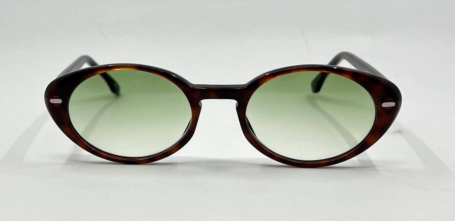 No Name Los Angeles “Lenor”-Deadstock Sunglasses w/New Gradient Tinted Custom Lenses-Japan