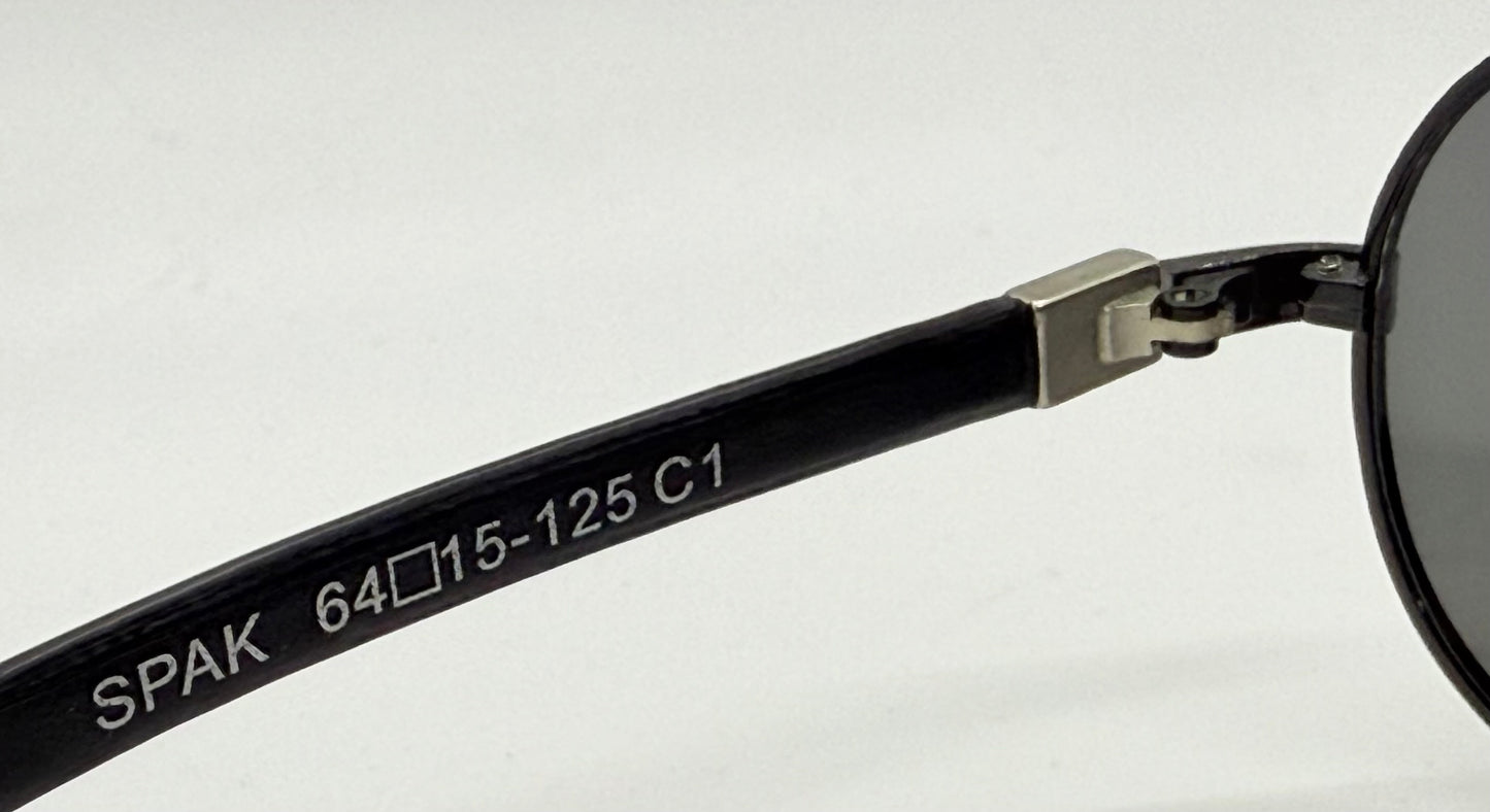 Silver Dagger Spak Vintage Aviator Sunglasses – Made In Japan – New Polarized Lenses