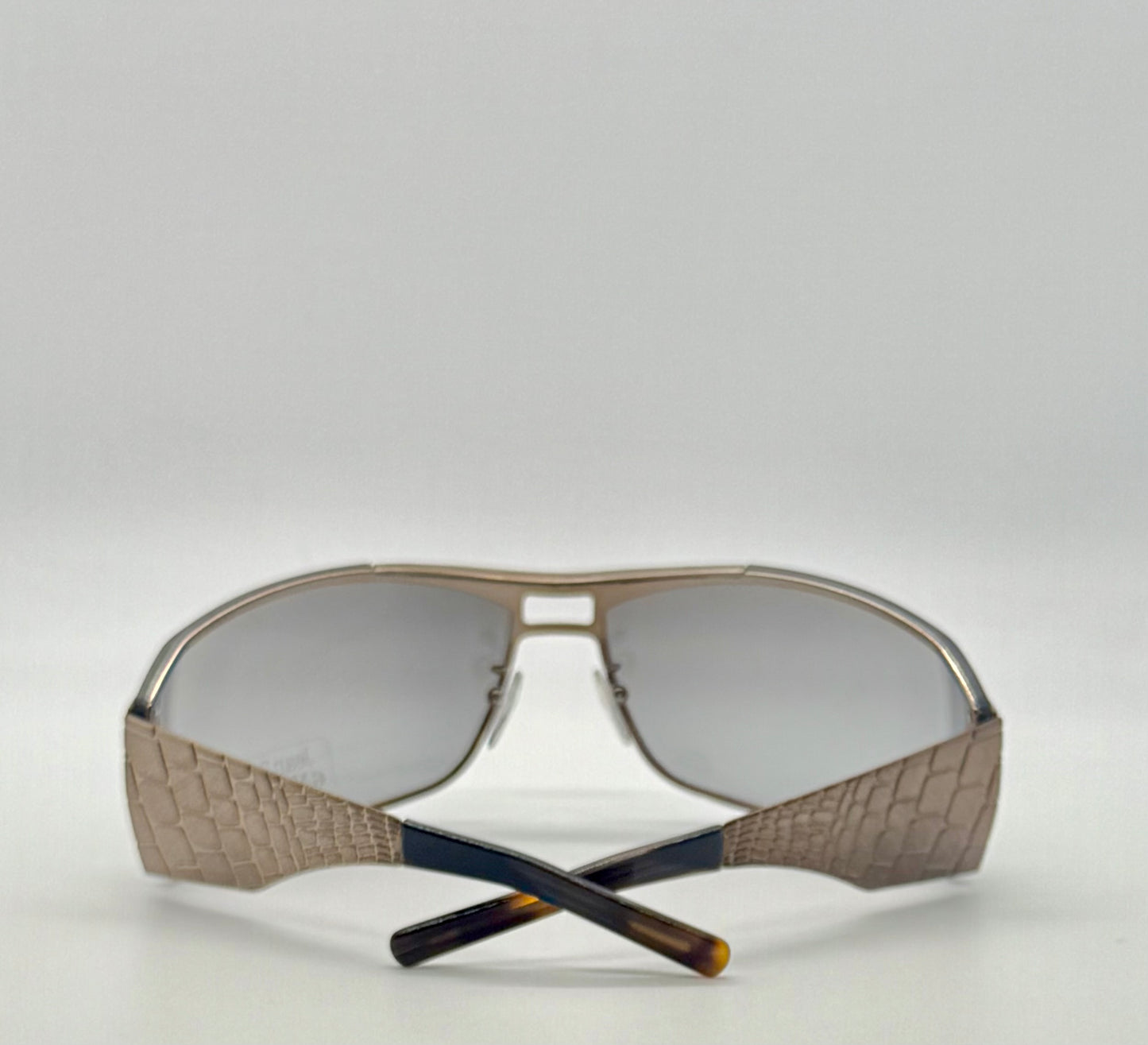 Jean Paul Gaultier Sjp 103 Col R80X-Y2K Deadstock Shield Sunglasses-Full Kit Italy