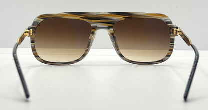 Thierry Lasry Bowery 170 Sunglasses – Brown Gradient Lenses – Handmade France