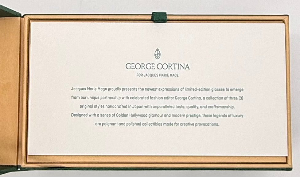 JACQUES MARIE MAGE X GEORGE CORINA-RITZ in SHADOW-Ltd. 350 pcs-BNIB-UNWORN