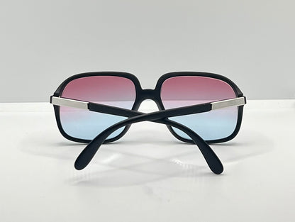 Cobra 3038 Vintage Optyl Sunglasses W| New, Custom Rose To Ice Blue Gradient Lenses-Deadstock-Austria
