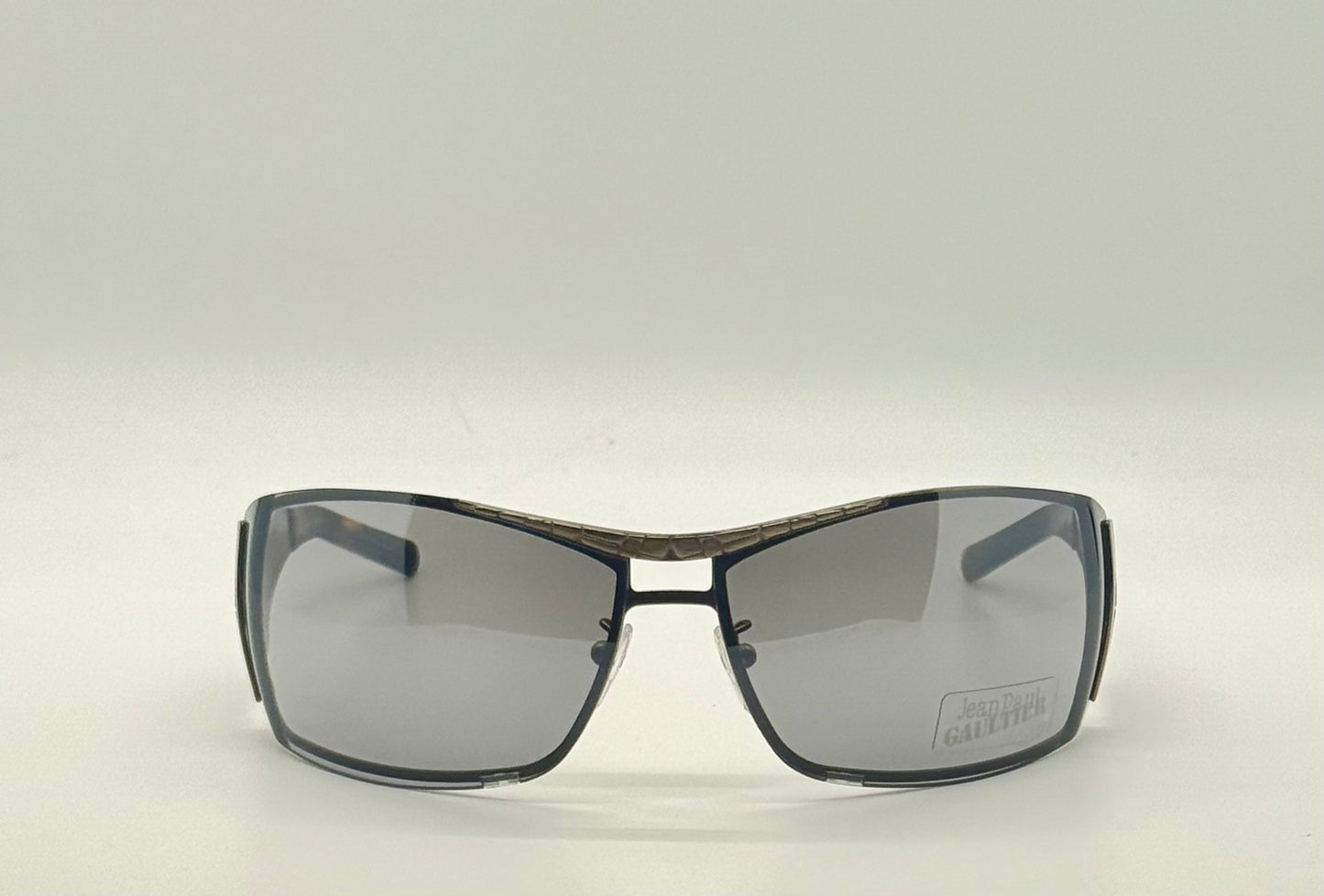 Jean Paul Gaultier Sjp 103 Col R80X-Y2K Deadstock Shield Sunglasses-Full Kit Italy