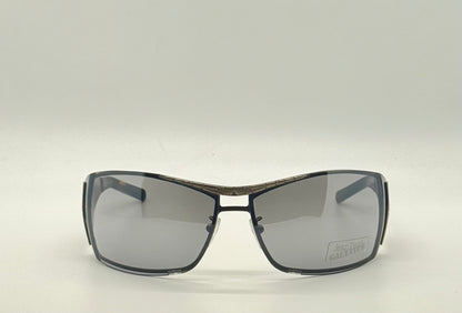 Jean Paul Gaultier Sjp 103 Col R80X-Y2K Deadstock Shield Sunglasses-Full Kit Italy