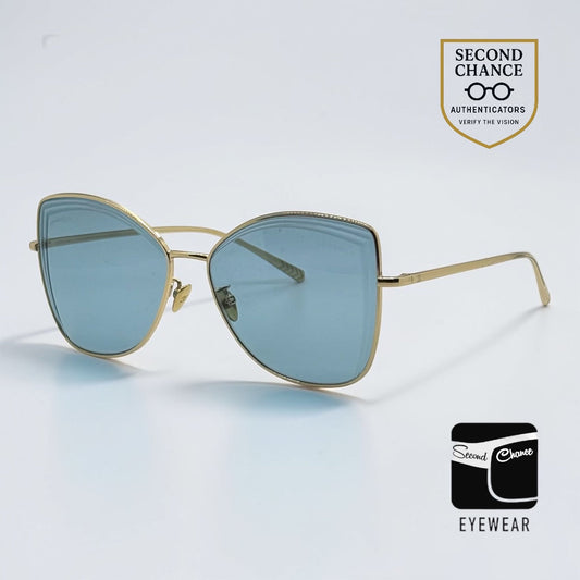 Chanel 4253 C.395/80-Y2K Vintage Gold Metal Sunglasses-UNWORN-w/Case