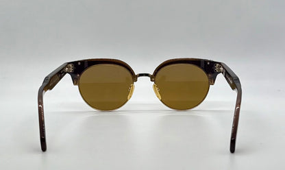JACQUES MARIE MAGE X BEAUVOIR in COFFEE-New Solid Tobacco Custom Polarized Lenses-Ltd. 300 pcs.-FULL KIT