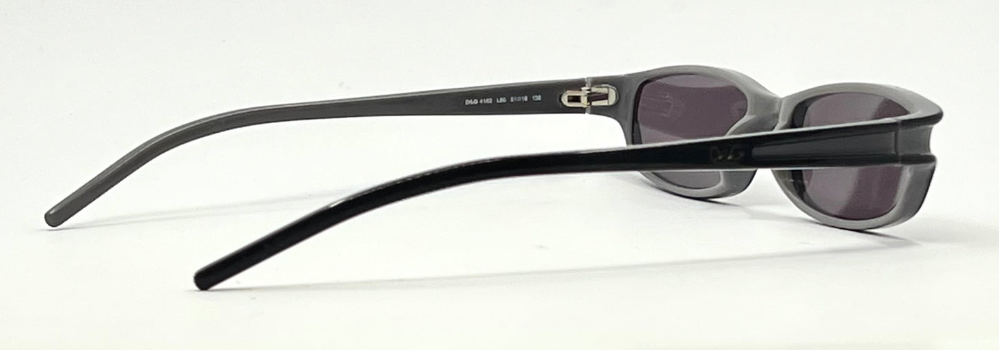 D&G 4162 L80 Y2k Sunglasses-Unworn w/New, Custom Lenses Second Chance Customs