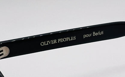 Oliver Peoples Berluti Sheldrake Leather Sunglasses Ov5036Sq-Full Kit