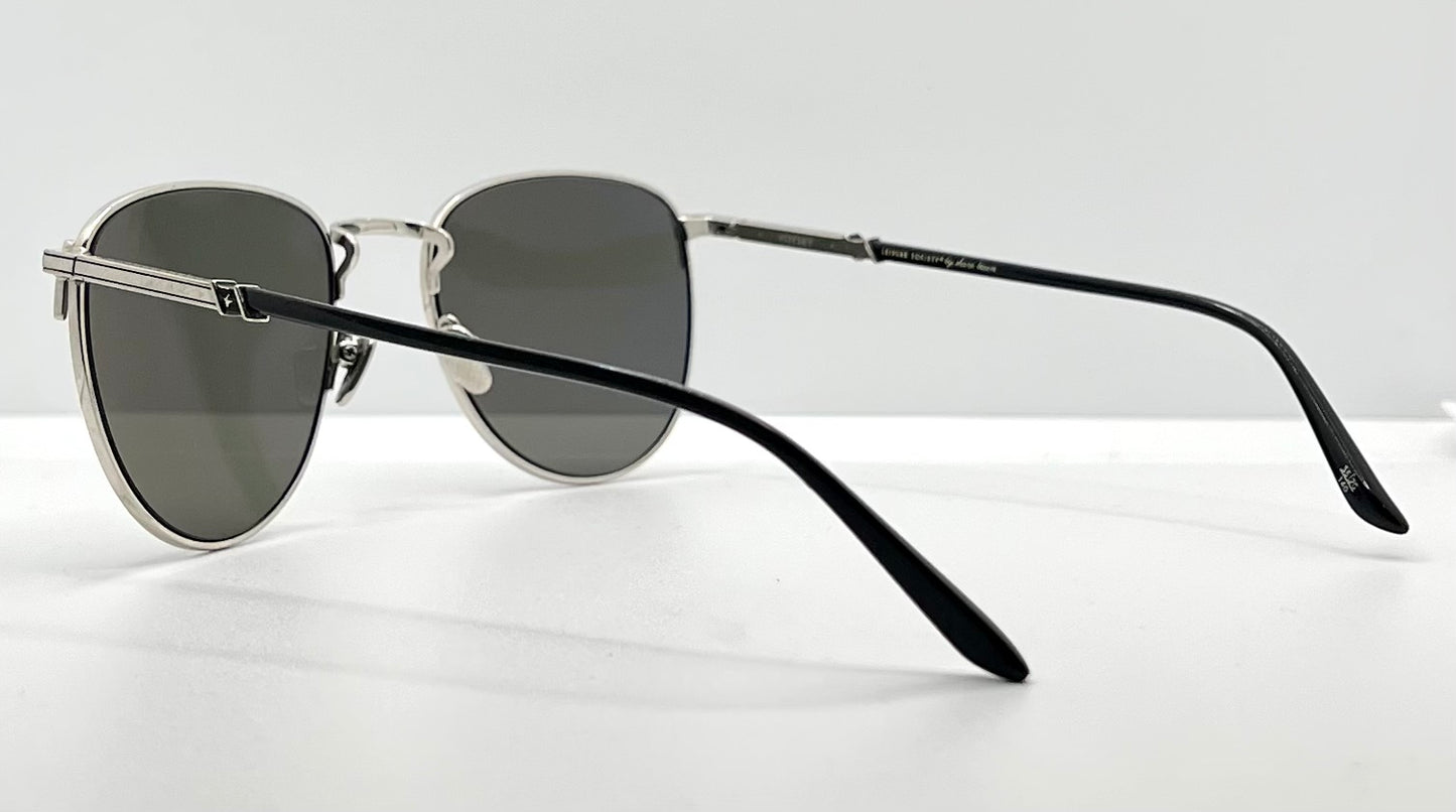 Leisure Society “Voysey” by Shane Baum-Silver-Custom Polarized Japanese Lenses-New|Unworn