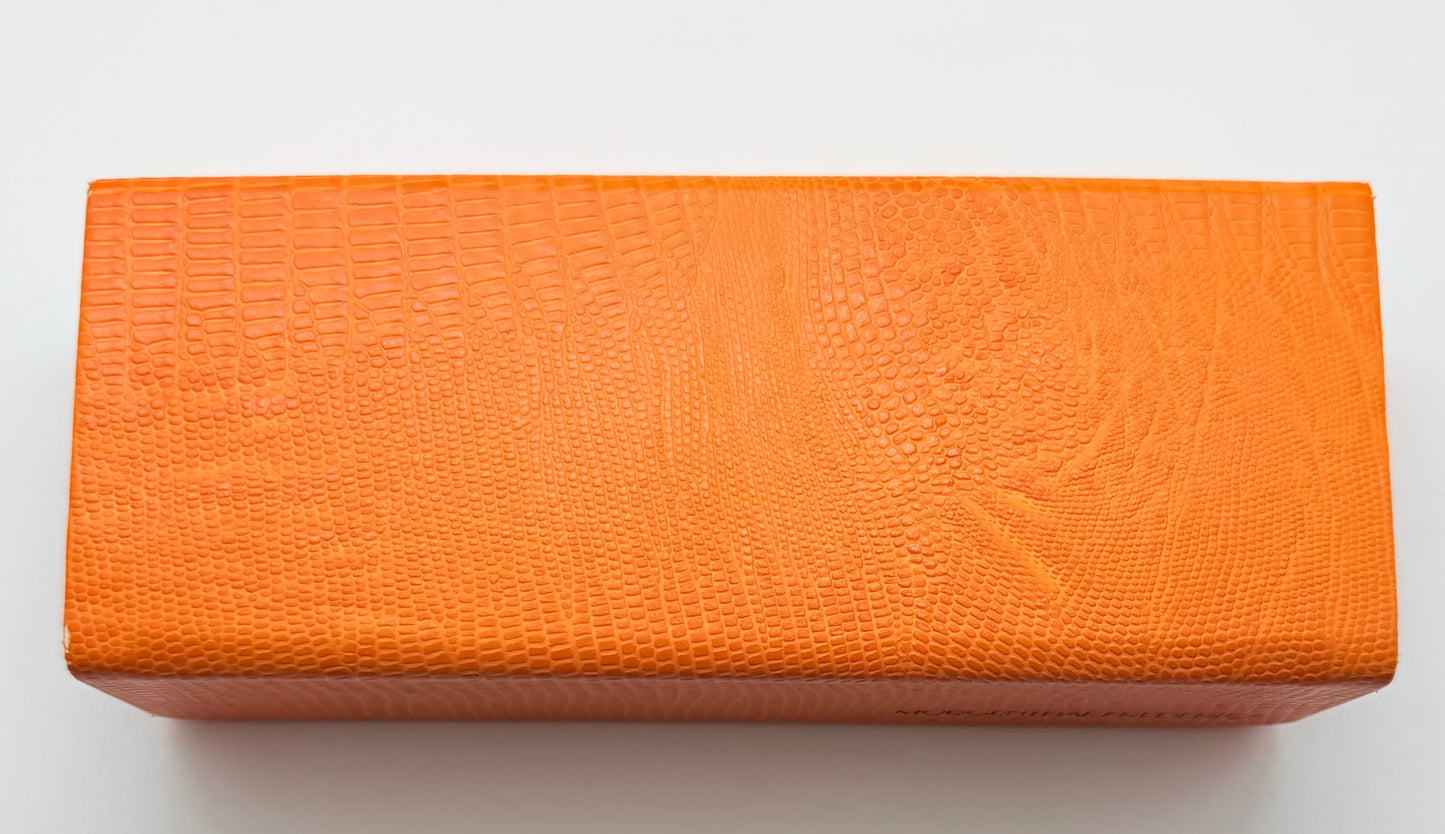 Morgenthal Frederics Maya Sunglasses – Handmade In Japan – Titanium & Acetate – Berko’S Designs Custom Gradient Lenses – New Full Kit