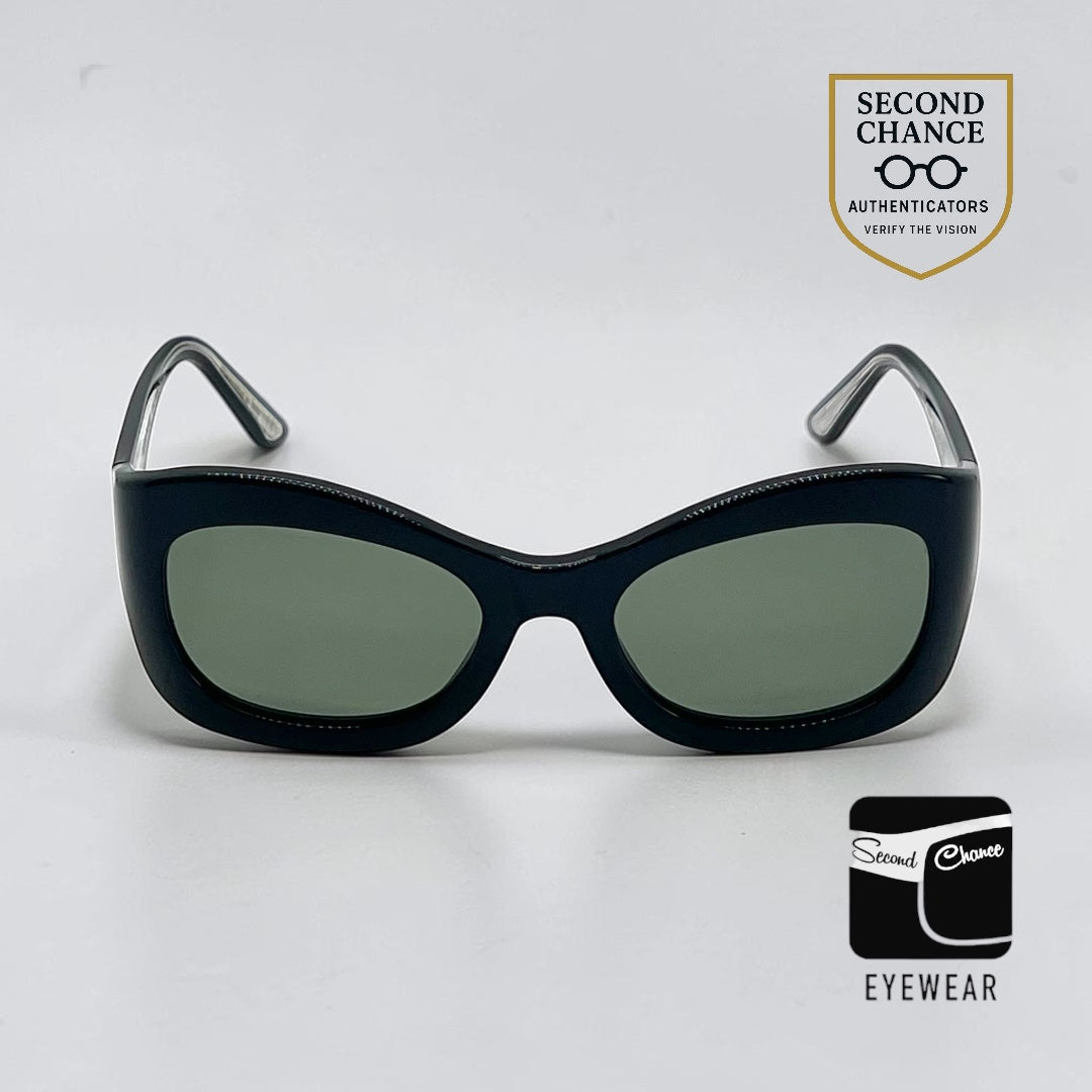 Oliver Peoples “THE ROW” Edina Polarized OV5441SU Unworn/Full Kit-Italy Black