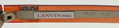 Lanvin OLB5 France-Oversized Round VINTAGE Sunglasses w/New Gradient Custom Lenses