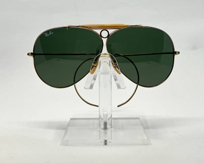 1940s B&L Ray-Ban Small-Hole Outdoorsman 12K GF – Full Kit USA-Vintage