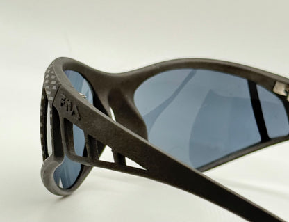 Fila Mod.8862 Col.9714 Y2K Vintage Deadstock Carbon Fiber Wrap Sunglasses Italy