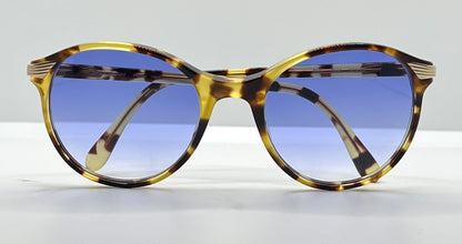 Yves Saint Laurent 5023 Y822 Sunglasses w|New, Custom Blue Gradient Lenses-Vintage Deadstock