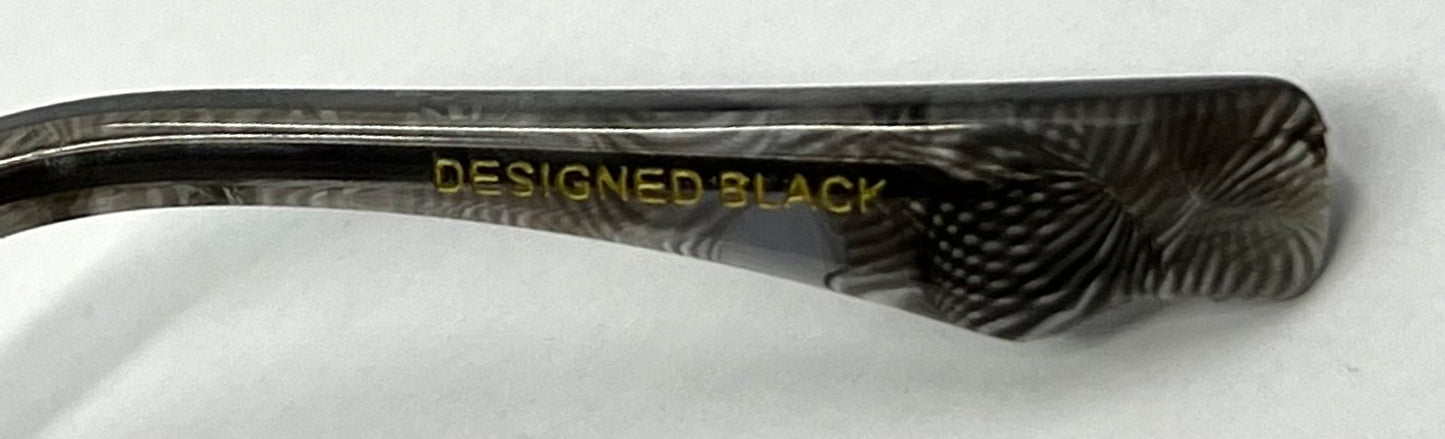 Early Coco and Breezy 10001 Clear & Metal Round Gradient Sunglasses-NOS/UNWORN