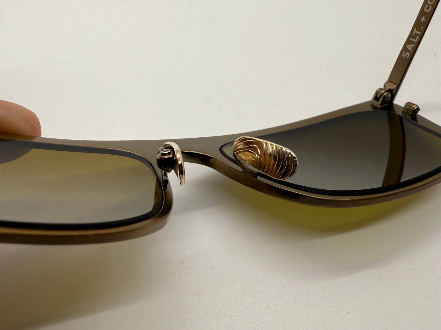 Salt. + Commune Lc-22 Titanium Sunglasses – Deadstock– With Case – Impossible To Find