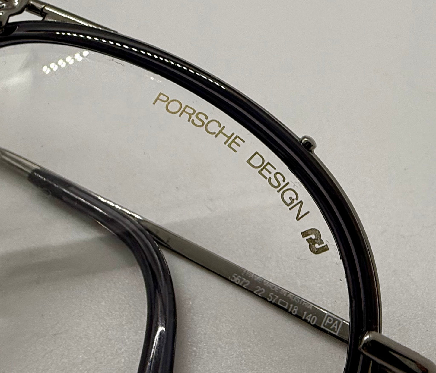 Porsche Design by Carrera 5672 22 Round Frame 57mm–VINTAGE/UNWORN