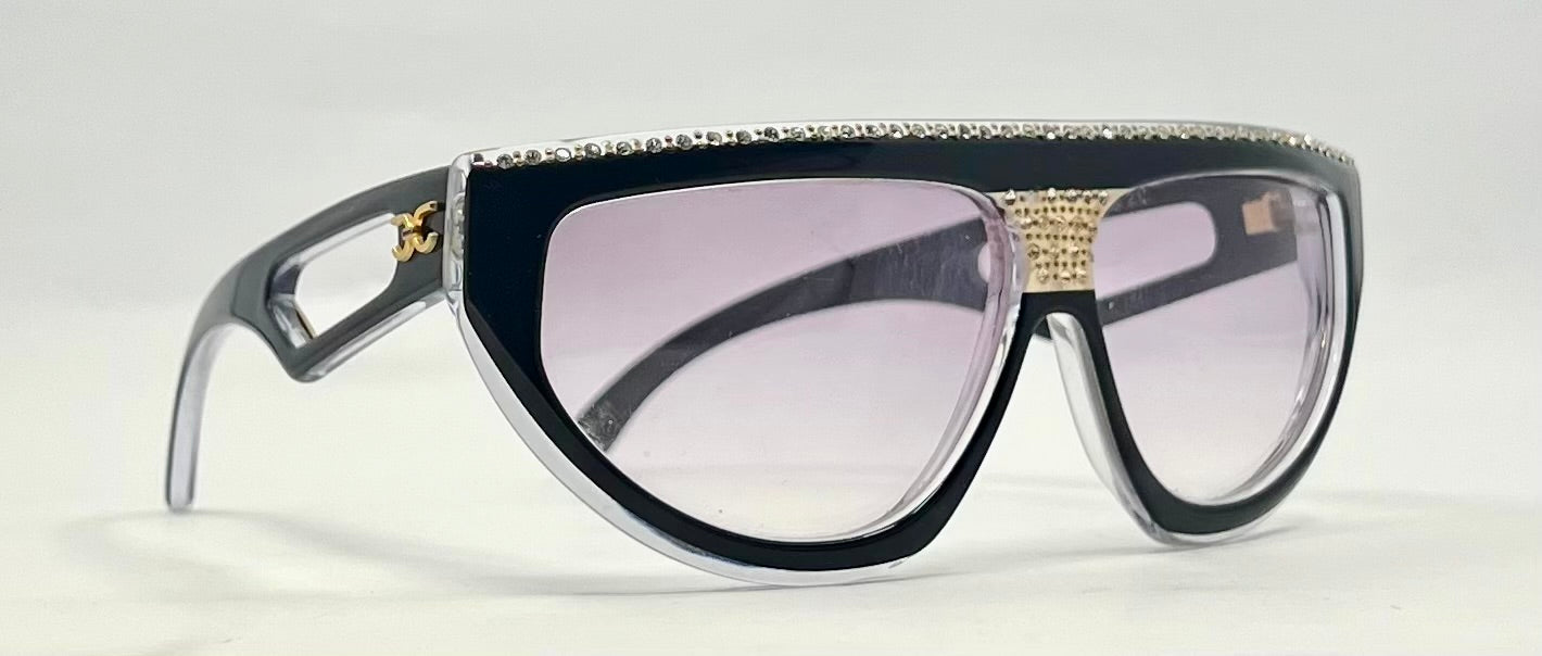 Claudio Carlotti STRATOS-BIS CS21 Vintage Shield Sunglasses-Unworn-France