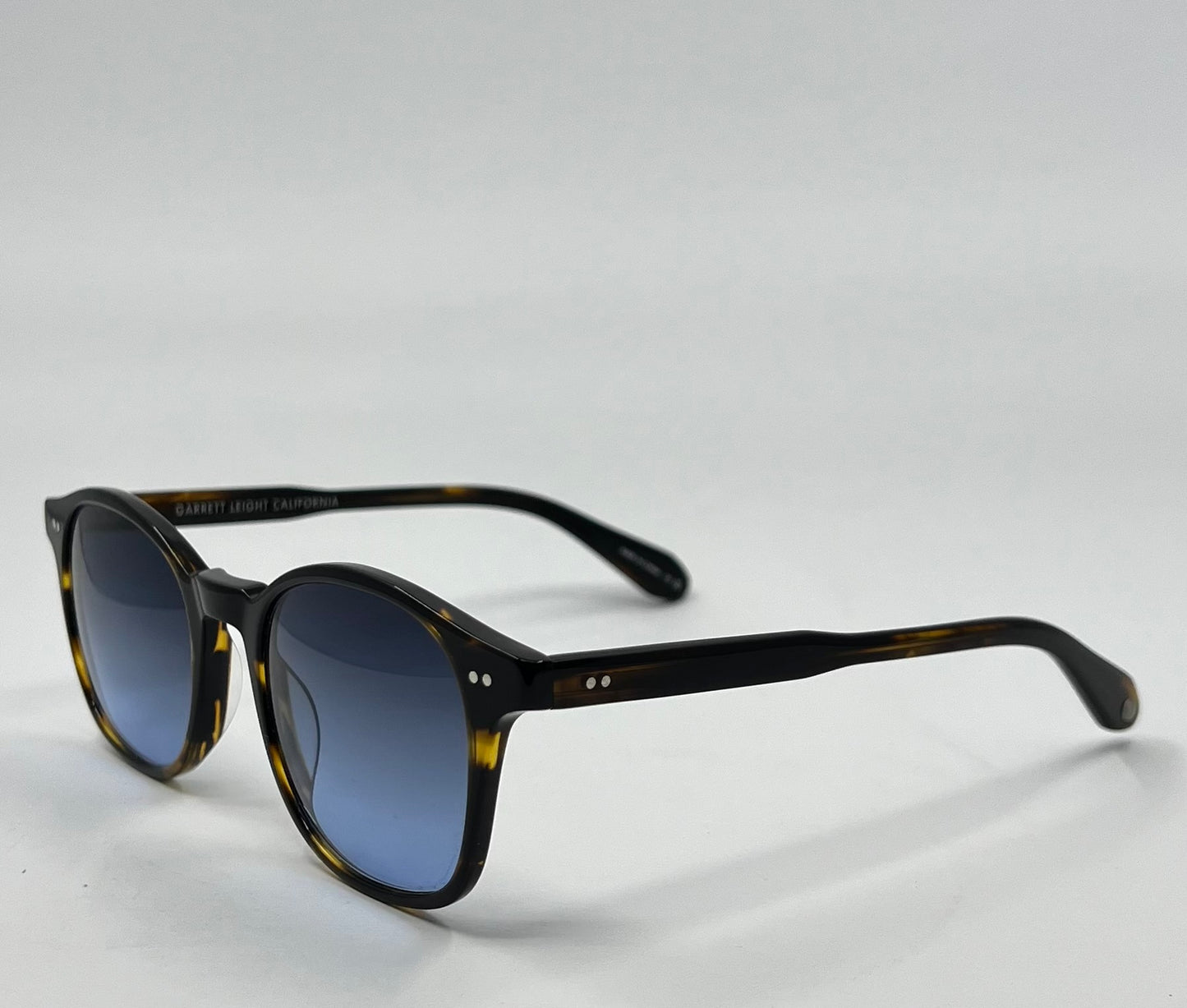 Garrett Leight California Riley Coft Sunglasses W|New Gradient Tinted Custom Lenses-Full Kit