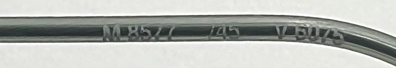 Silhouette M8577 V6043 Titanium Aviator-Teal Lenses –Y2K Vintage Deadstock