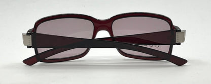 Gucci GG1485/S 8U5 Burgundy Red Y2K Vintage Sunglasses-Deadstock-Italy