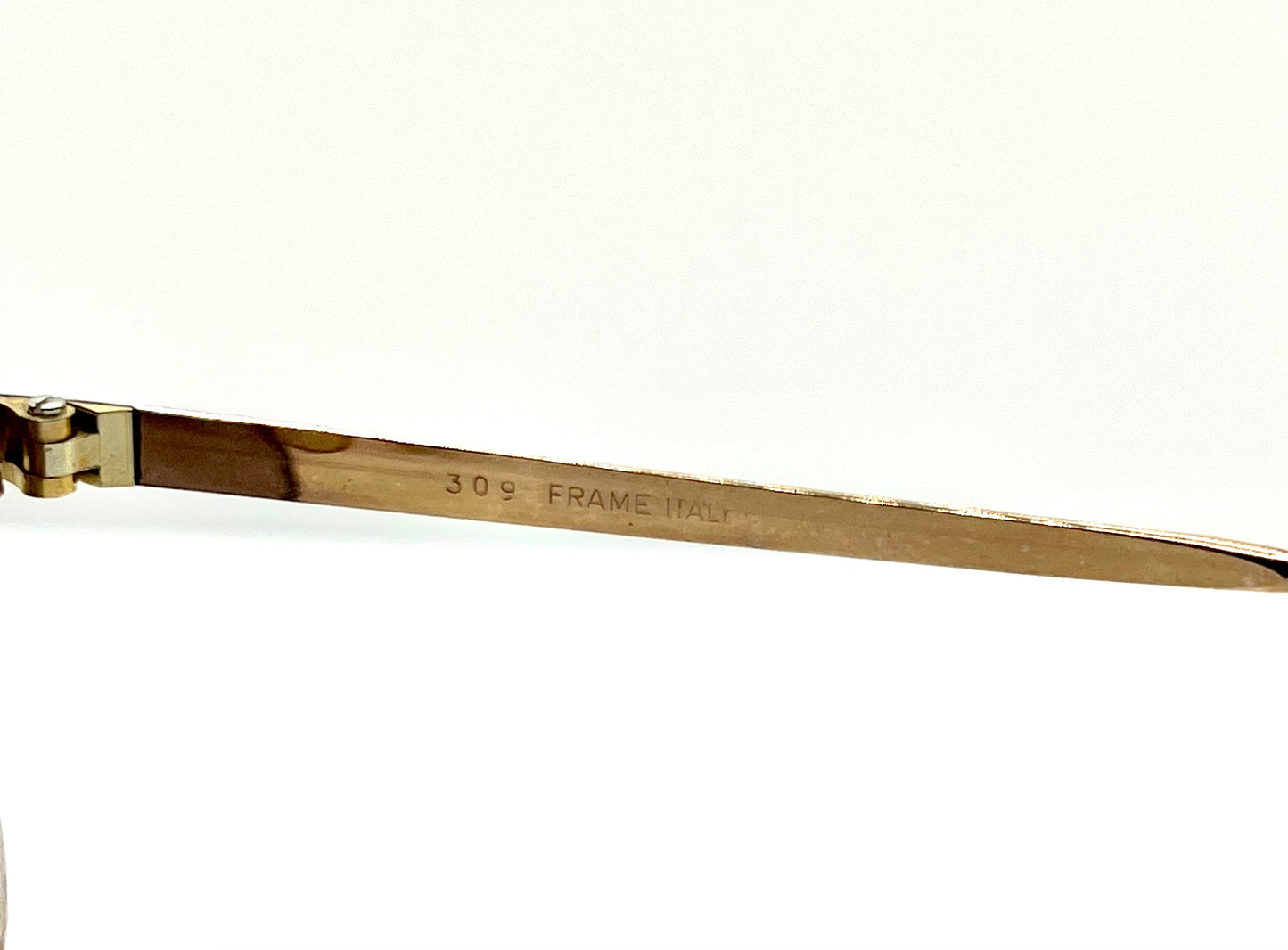 Gehami 309-Vintage 20|20 Series-Gold Plated Italian Frame W|New, Custom Gradient Lenses