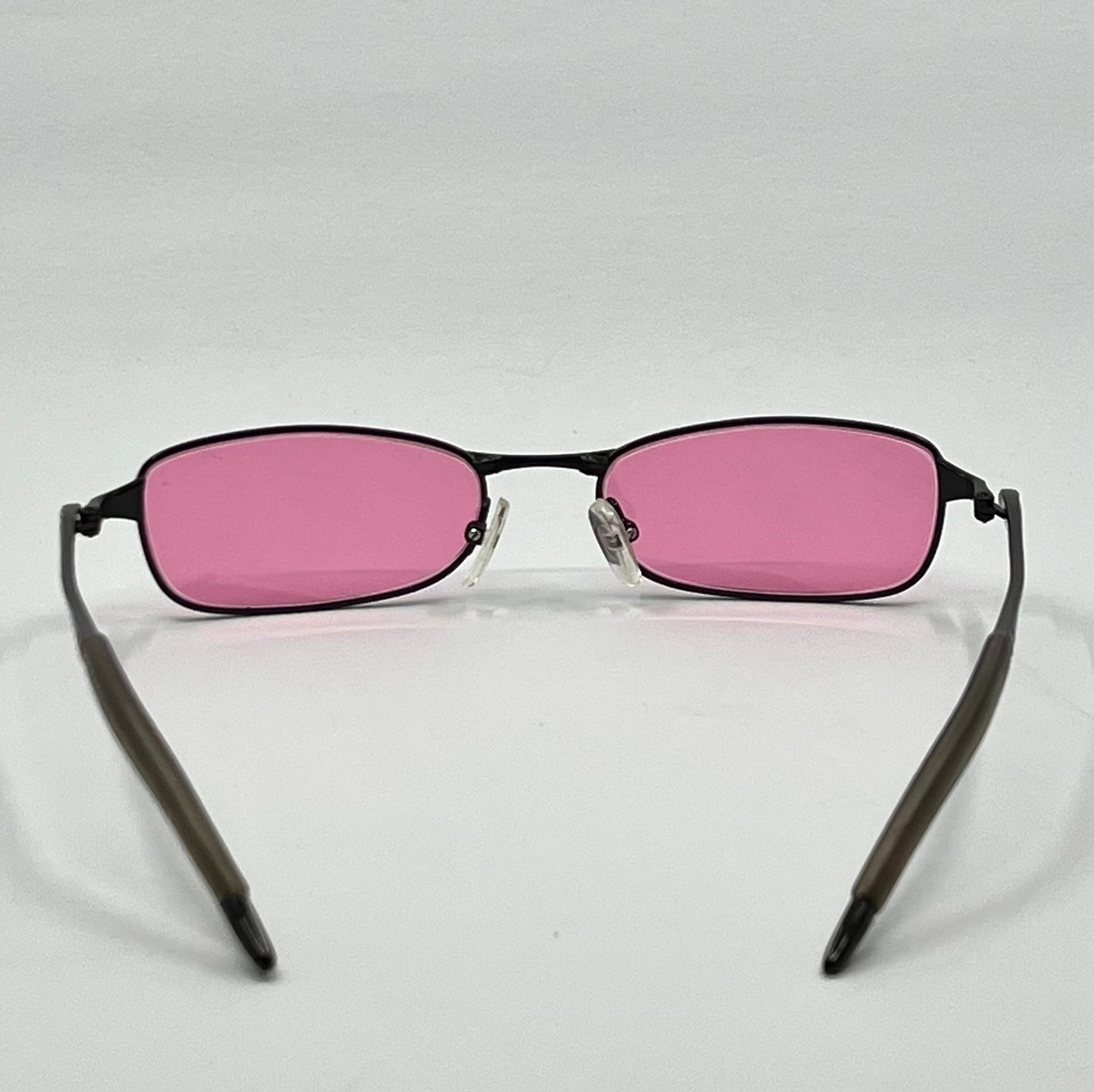 Oakley Straight Line 2.0 11-729 Vintage Sunglasses W|New Solid Pink Custom Tined Lenses-Nos|Unworn