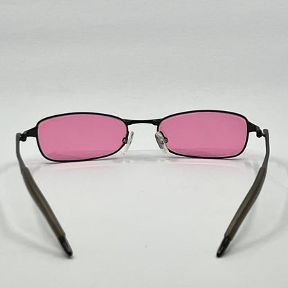 Oakley Straight Line 2.0 11-729 Vintage Sunglasses W|New Solid Pink Custom Tined Lenses-Nos|Unworn