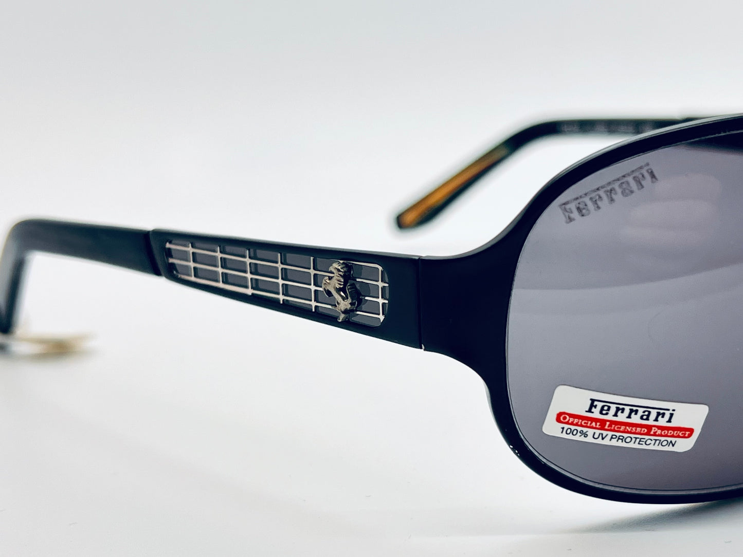 Vintage Ferrari Fr 23 Sunglasses Nos - 67Mm Italian-Made, Iconic Ferrari Design, Collector’S Item