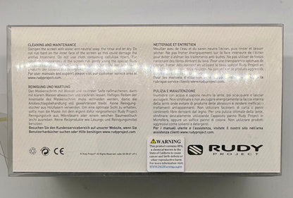 Rudy Project SKERMO Ski Goggles Black Matte Kayvon Red RP Optics Lens New Box