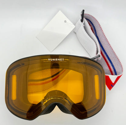 Vuarnet Ski Goggles Photochromic Orange Lens Matte Black New Unworn Full Kit