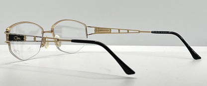 Cazal Mod 453 Col 190-Vintage Eyeglass Frame-Gold|Black-53Mm-Germany-Deadstock|Unworn
