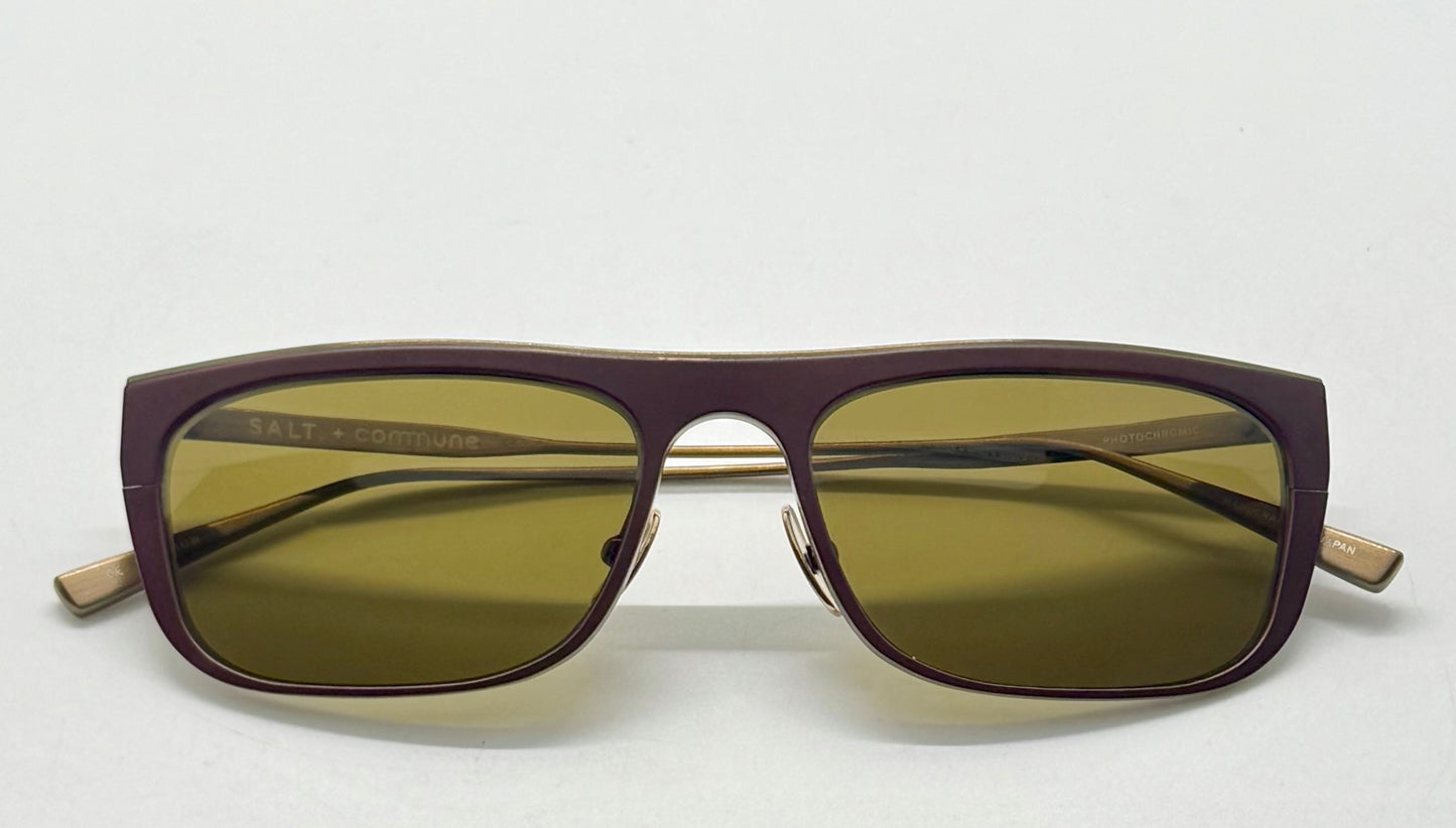 Salt. + Commune Lc-22 Titanium Sunglasses – Deadstock– With Case – Impossible To Find