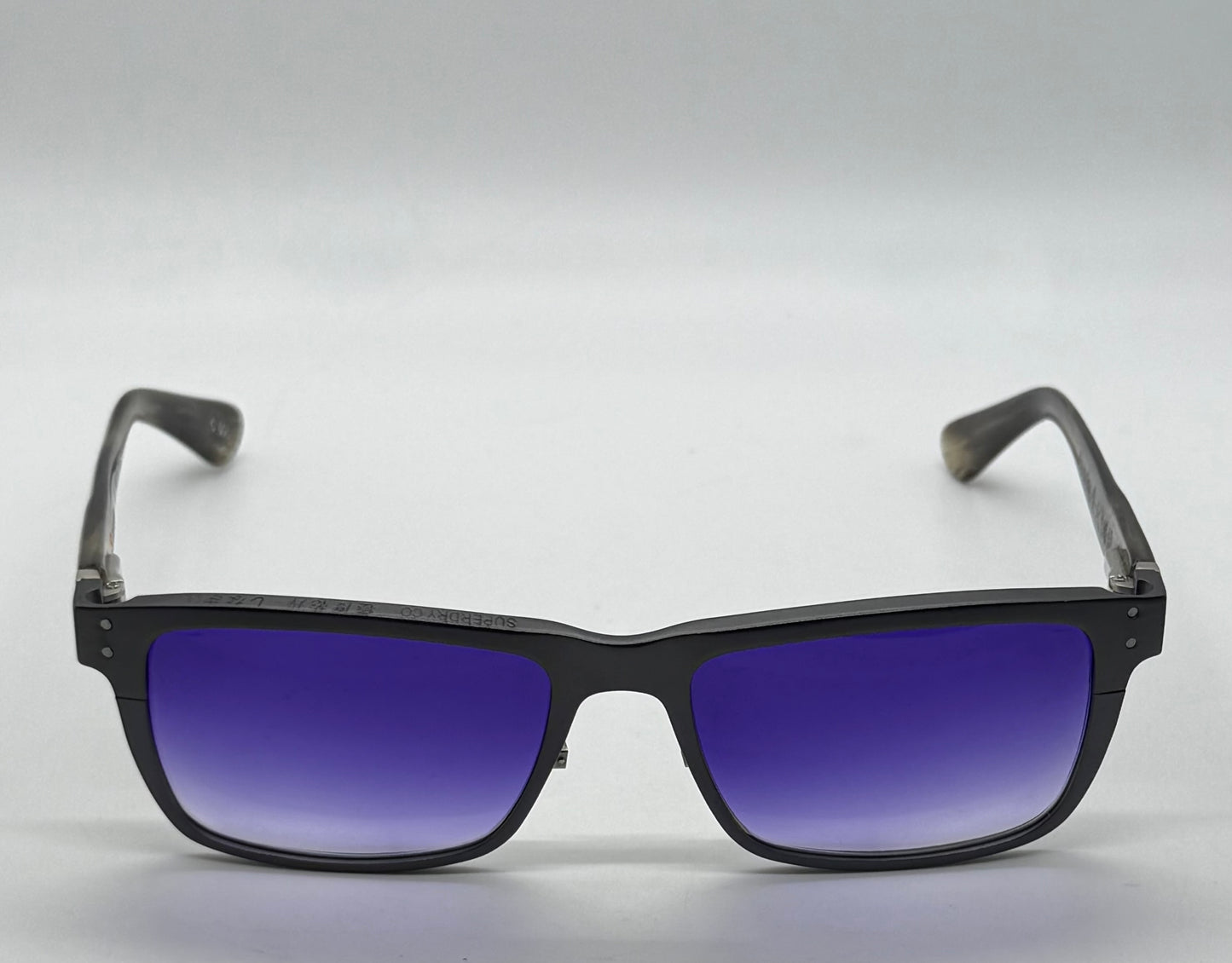 Superdry X Foundry Japan Collab W|New Purple Gradient Custom Lenses-Spring Hinges-Unworn